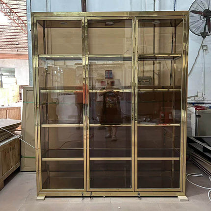Customize Cabinet With Glass Door