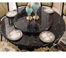 Загрузить изображение в средство просмотра галереи, Luxury Hand curved Dining Set
