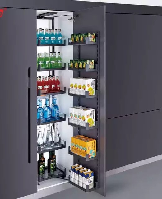 Kitchen pantry cabinet pantry storage pull out shelves  Pantry storage  cabinet, Kitchen pantry storage, Pantry shelving