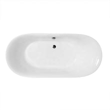 Load image into Gallery viewer, Round Cheap Bathroom Freestanding Soaking baby Acrylic Bathtub
