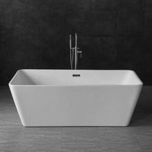 Load image into Gallery viewer, Rectangular custom Freestanding Acrylic Bathtubs tub
