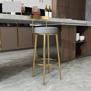 Stainless steel Bar Stool Chairs Set furniture