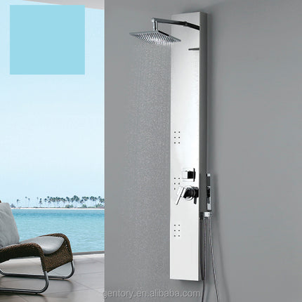 Douche extérieure pour piscine, produit de salle de bain en acier inoxydable 304 