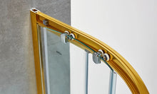 Cargar imagen en el visor de la galería, Shower enclosure Aluminum Gold
