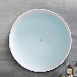 Round shape Acrylic bath Freestanding tubs Bathtub for soaking bathtubs