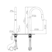 Charger l&#39;image dans la galerie, 304 Stainless Steel white color Mixer Automatic Pull down touch Sensor kitchen sink Taps faucet
