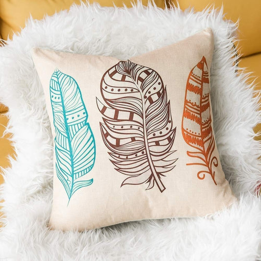 4 Pack Decorative Cushion Cover High Quality Pillow Cover With Floral Design Custom Pillow Cover for sofa