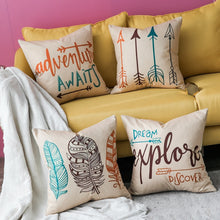 Load image into Gallery viewer, 4 Pack Decorative Cushion Cover High Quality Pillow Cover With Floral Design Custom Pillow Cover for sofa

