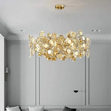 Lade das Bild in den Galerie-Viewer, Sunflower designnordic hanging pendant lights luxury chandeliers
