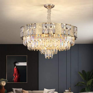 Modern Pendant Ceiling Lamps LED Crystal Chandelier Lights Hanging Light