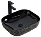 Black Porcelain bathroom accessories wash basin