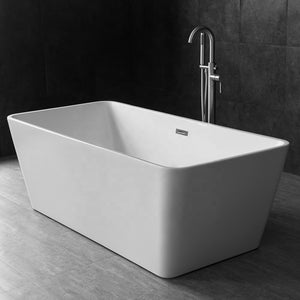 Rectangular custom Freestanding Acrylic Bathtubs tub