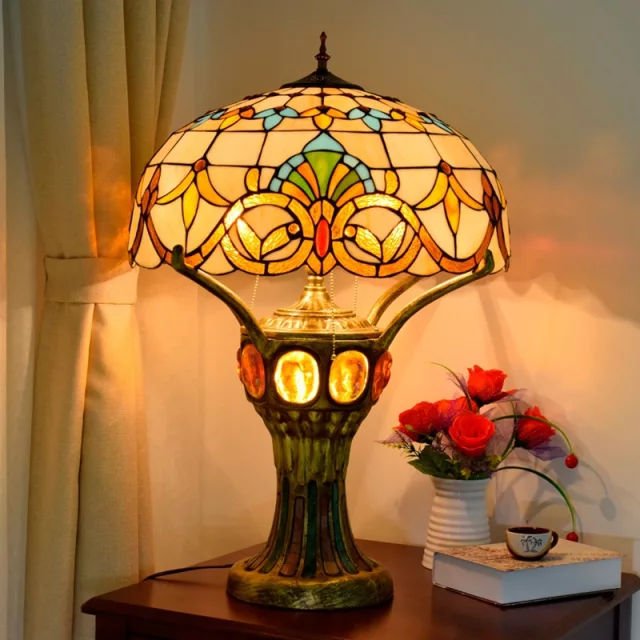 Baroque classic front desk lamp