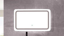 Cargar imagen en el visor de la galería, Rectangular Led Light Mirror Touch Screen
