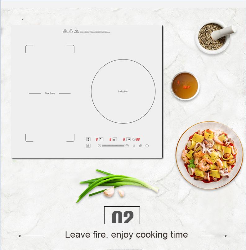 3 Stove Burner Induction Cooker Kitchen Equipment French Glass