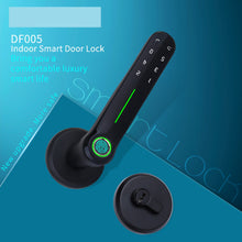 Cargar imagen en el visor de la galería, Fashion Luxury Zinc Alloy Split Smart Door Lock Biometric Fingerprint Door Lock for Home Apartment
