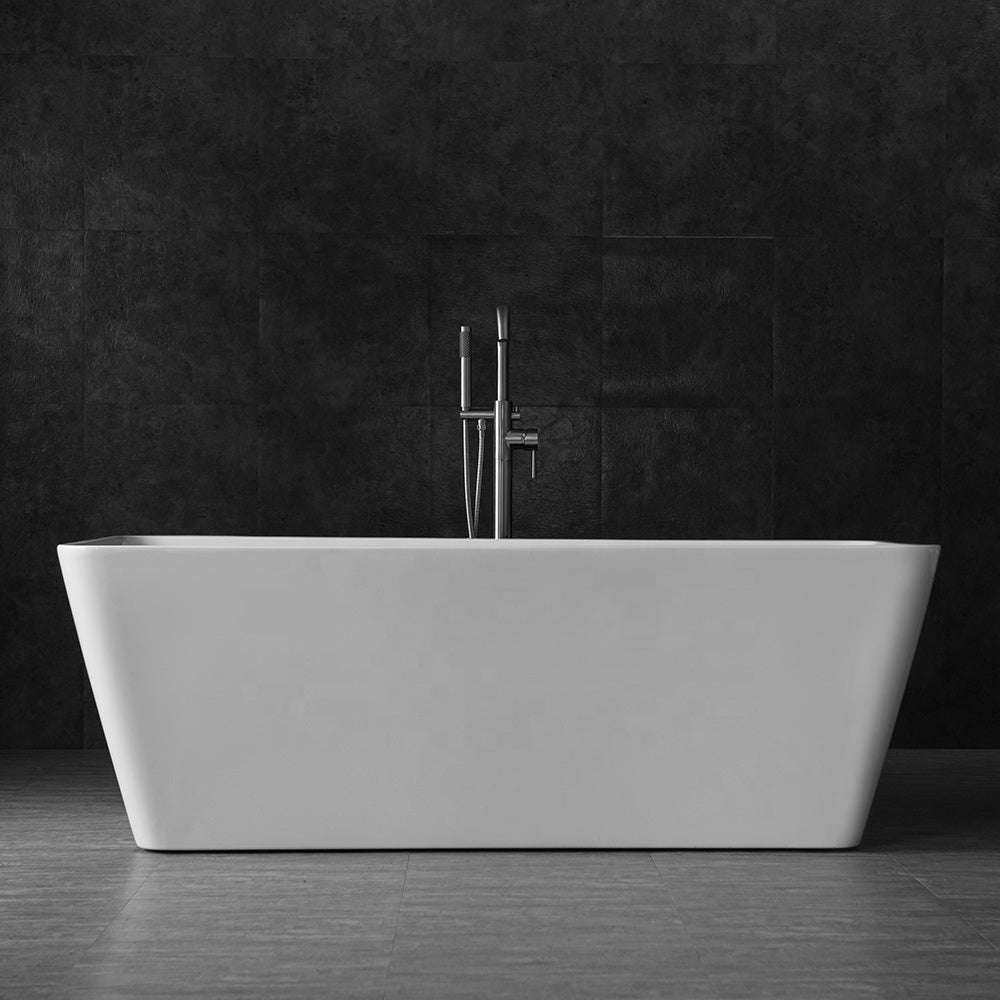 Rectangular custom Freestanding Acrylic Bathtubs tub