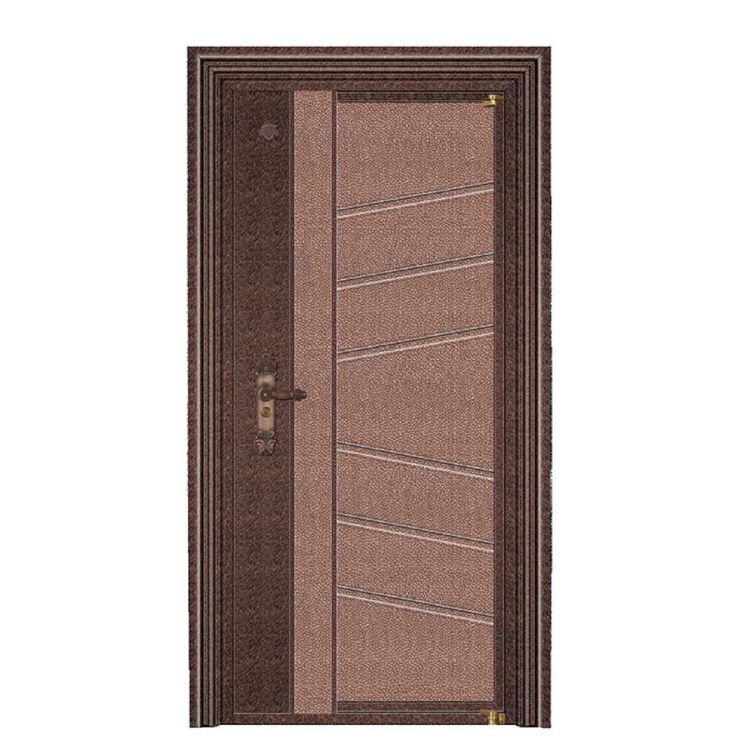House stainless steel door modern front security door designs (note: price depends on the size of your door )