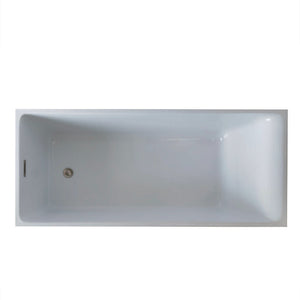 Design rectangular Acrylic Freestanding Bathtub