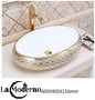 Porcelain bathroom accessories wash basin