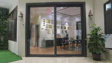 Load and play video in Gallery viewer, Villa luxury western integrated aluminum frames waterproof wood grain door price in india   (PLEASE SEND YOUR SIZE).
