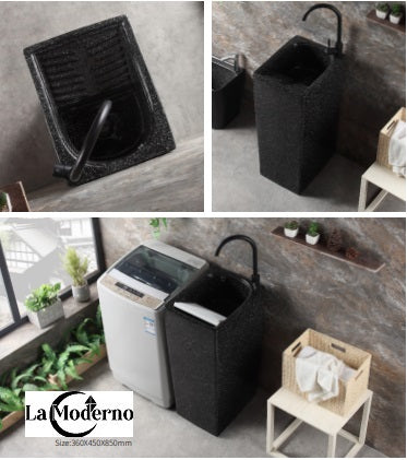 La Moderno Urban Oasis Stand Alone  Porcelain Basin
