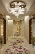 Load image into Gallery viewer, Club villa large crystal luxury round pineapple bead weaving creative lamp hotel lobby engineering art chandelier

