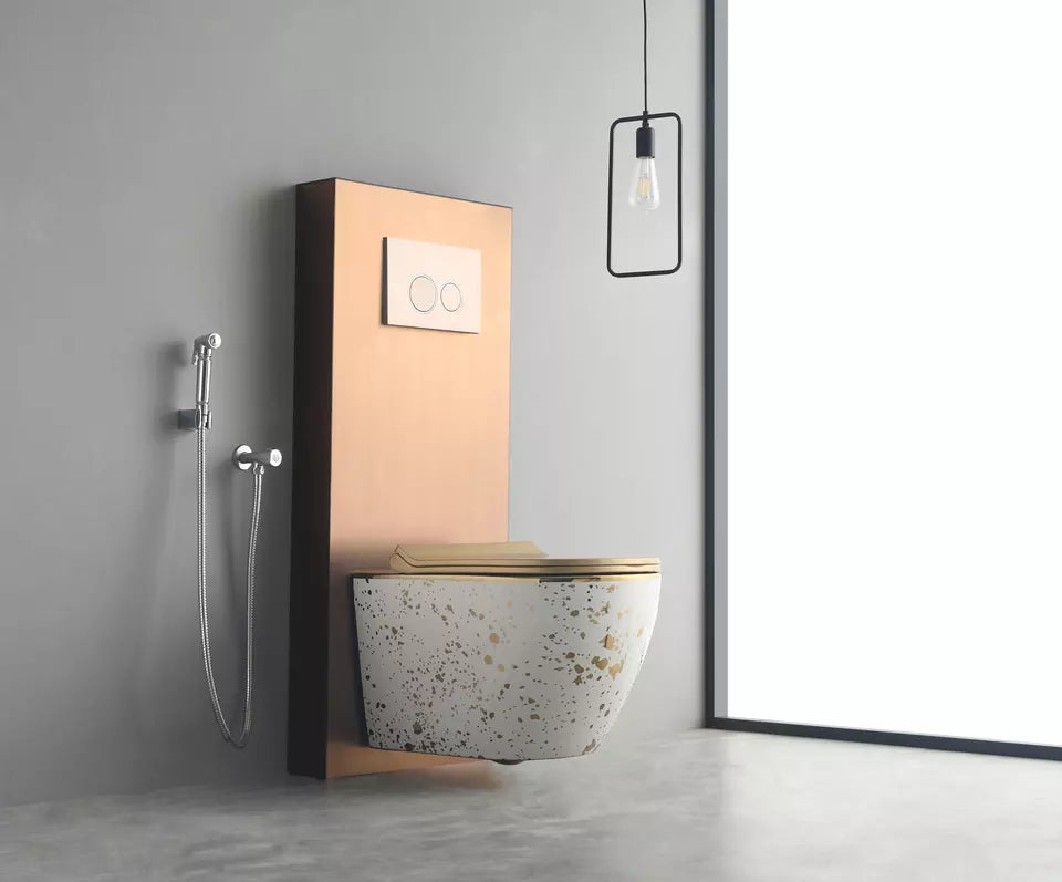 Floating Ceramic Wall Mounted Closestool Toilet