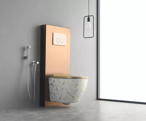 Floating Ceramic Wall Mounted Closestool Toilet