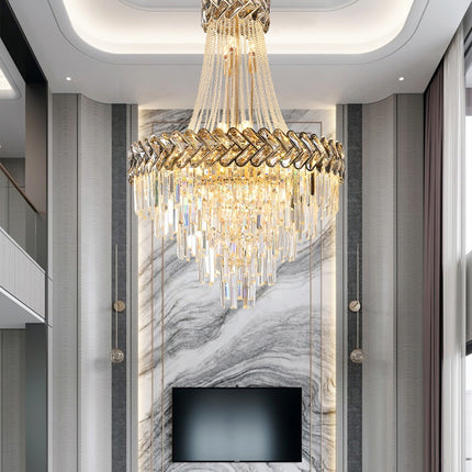 Luxury Crystal chandelier Home hotels living room décor ceiling lights