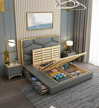 Load image into Gallery viewer, Bedroom Funiture Modern Leather Storage
