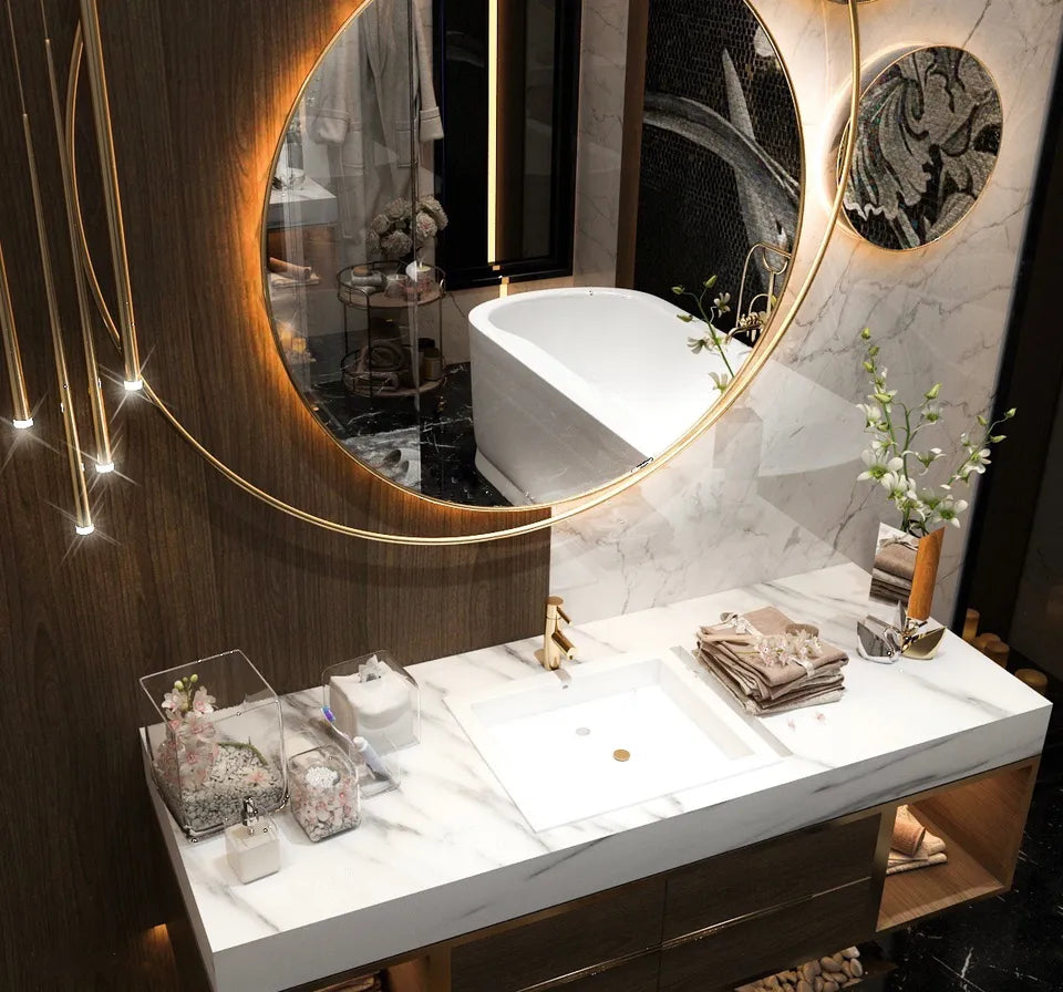 Bathroom Vanity Hotel Bathroom Vanity Cabinet – La Moderno