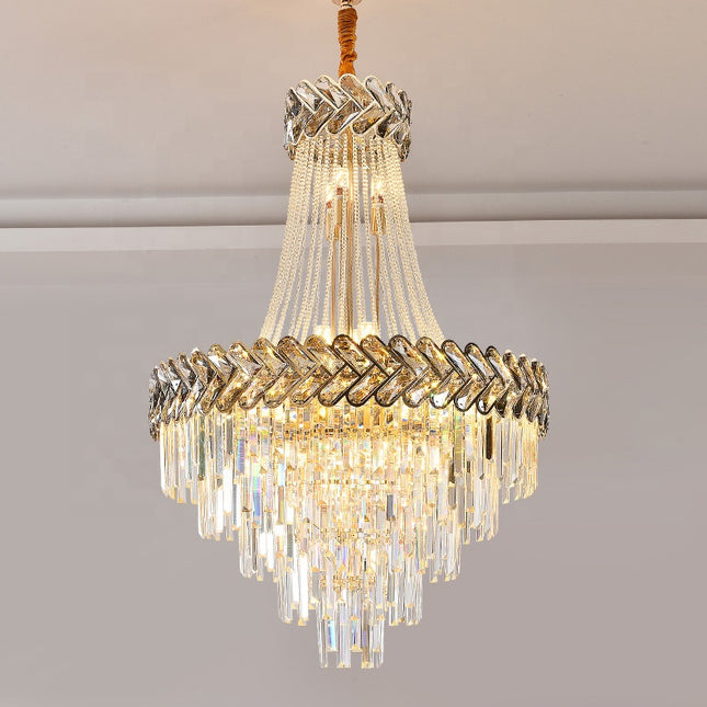 Luxury Crystal chandelier Home hotels living room décor ceiling lights