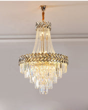 Load image into Gallery viewer, Luxury Crystal chandelier Home hotels living room décor ceiling lights
