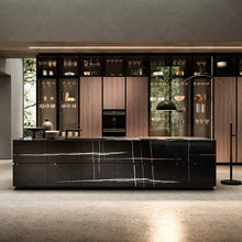 Charger l&#39;image dans la galerie, kitchen cabinet handles luxury gold kitchen cabinet kitchen sets furniture cabinet
