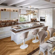 Charger l&#39;image dans la galerie, American The Latest Design White Contemporary Luxury Traditional Kitchen Cabine
