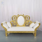 Weeding Royal Throne Chairs for King and Queen Classic Design Victorian (Customize Color-Message us)