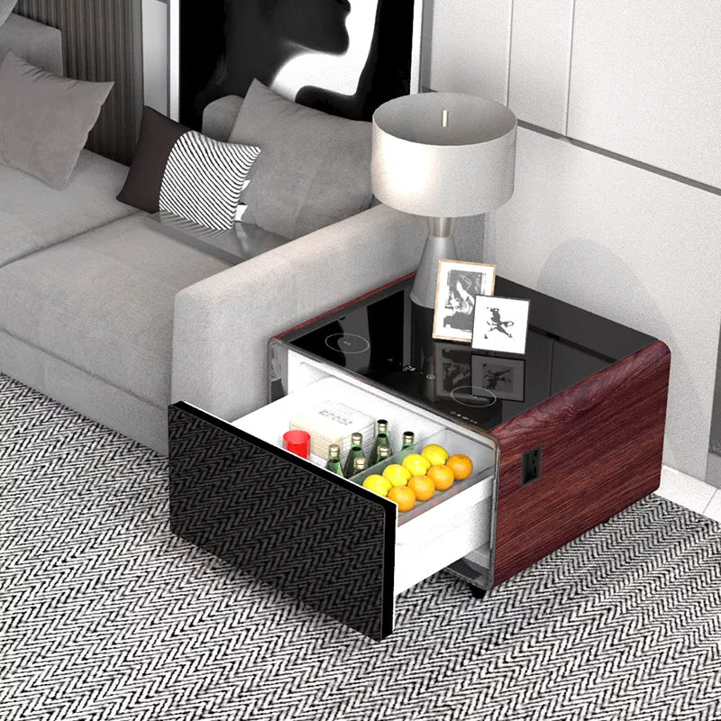 Furniture Speaker Mini Table Fridge Living Room Refrigerator Side Tables Primst Smart Coffee Table Modern