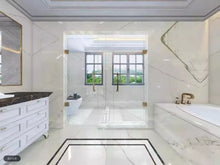 Load image into Gallery viewer, New White Marble Calacatta White Marble Shower Flooring Tiles
