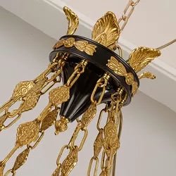 Luxury Design Living Room Decoactive Hanging Lamp Led Chandelier Brass Pendant Light