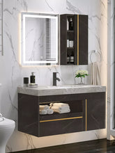 Charger l&#39;image dans la galerie, Italian Marble Basin Bathroom Cabinet Vanity Unit
