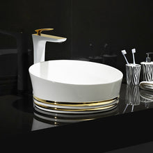 Load image into Gallery viewer, Modern Luxury Wash Basin Golden Art Basin
