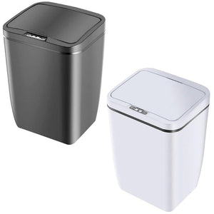 12L Intelligent Trash Can Automatic Sensor Dustbin Smart Sensor Electric Waste Bins PP Plastic Home Eco-Friendly Dustbin