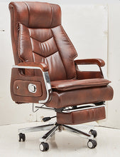 Lade das Bild in den Galerie-Viewer, CEO office chair revolving Luxury big boss executive office chair furniture
