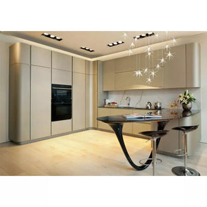 kitchen cabinets modern style High Gloss kitchen multi functional storage kitchen cabinet
