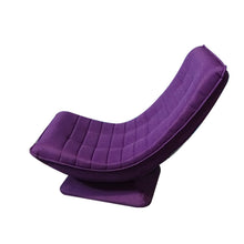 Cargar imagen en el visor de la galería, Folding sofa lazy floor chair with rotatable base leisure furniture sofa living room
