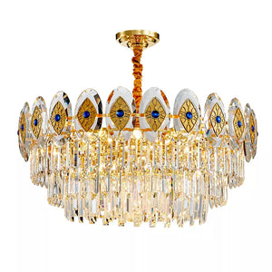 Light Luxury Chandelier Post-Modern Crystal Lamp Nordic Minimalist Living Room Lamp Dining Room Chandelier Bedroom Lamp