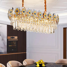 Загрузить изображение в средство просмотра галереи, Light Luxury Chandelier Post-Modern Crystal Lamp Nordic Minimalist Living Room Lamp Dining Room Chandelier Bedroom Lamp
