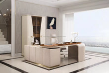 Load image into Gallery viewer, luxury home modern executive desk office table design
