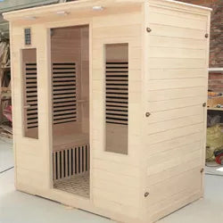 Luxury infrared small home dry sauna rooms for 2 person